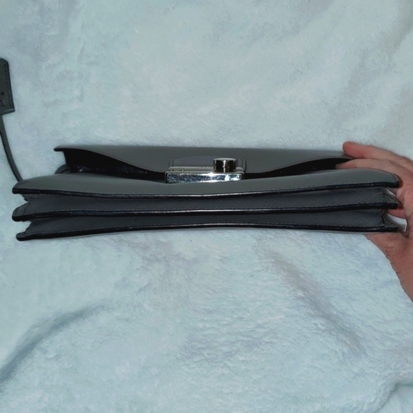 Prada Leather Clutch with Lock & Key - Picture 12 of 16